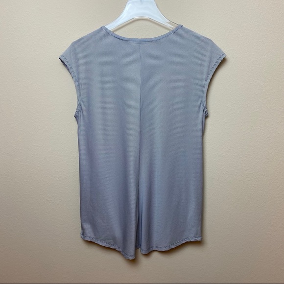 Brisas | Striped Muscle Tee with Pockets - Picture 2 of 4